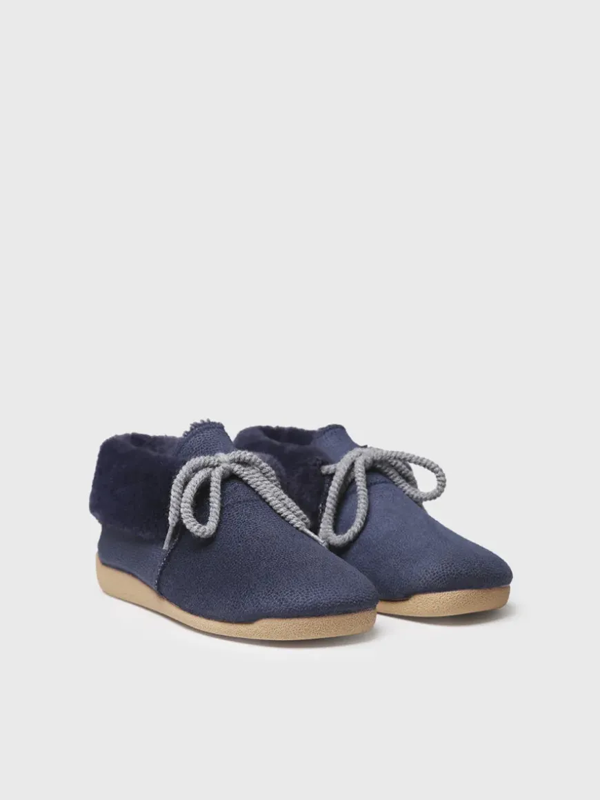 MALMO-BD - Lace-up women's bootie slipper