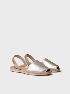MAO-QT - Women's classic menorquine sandals in split leather