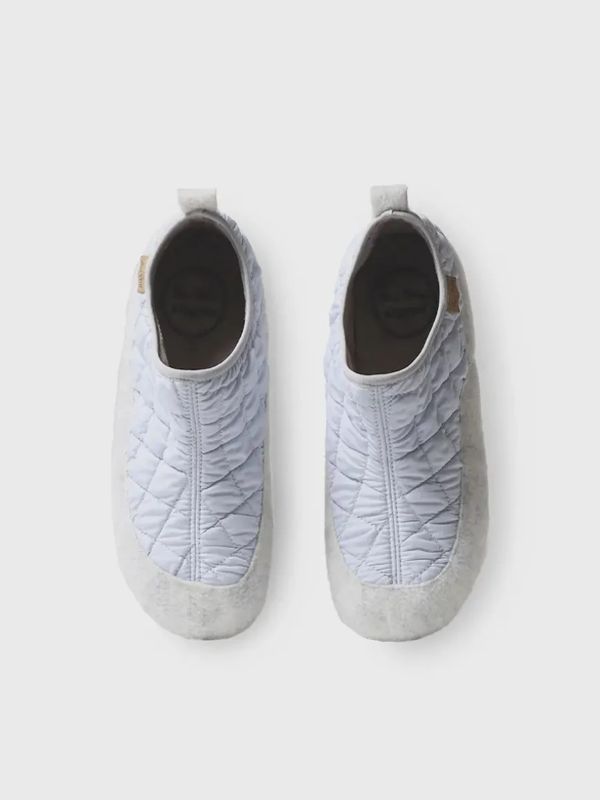 MARE-UM - Women's slippers in felt and padded fabric