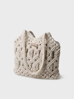 MARISSA - Macramé bag with pocket