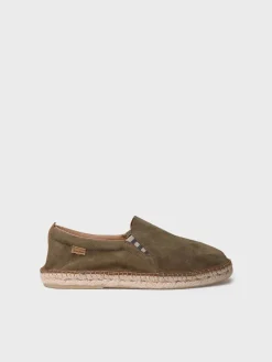 MARTI - Split leather espadrilles for men