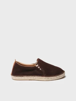 MARTI - Split leather espadrilles for men