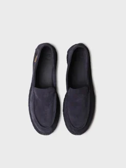 MAX - Closed men's espadrille in suede with jute sole