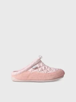 MEL-UM - Women's slippers in padded fabric and felt