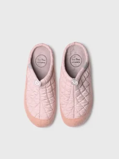 MEL-UM - Women's slippers in padded fabric and felt