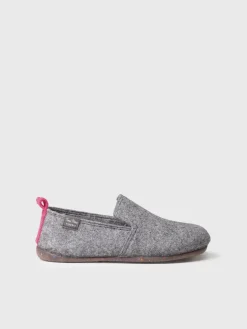 MELVA-FR - Women's slipper in recycled felt