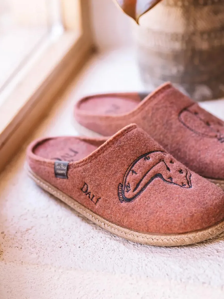 MEMORIA - Women's slippers inspired by Salvador Dalí's work