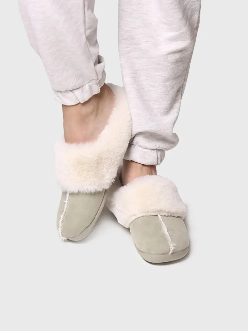 MILAN-TL - Zapatilla de casa para mujer tipo zueco | MILAN-TL