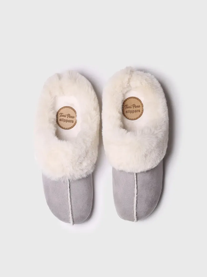 MILAN-TL - Zapatilla de casa para mujer tipo zueco | MILAN-TL