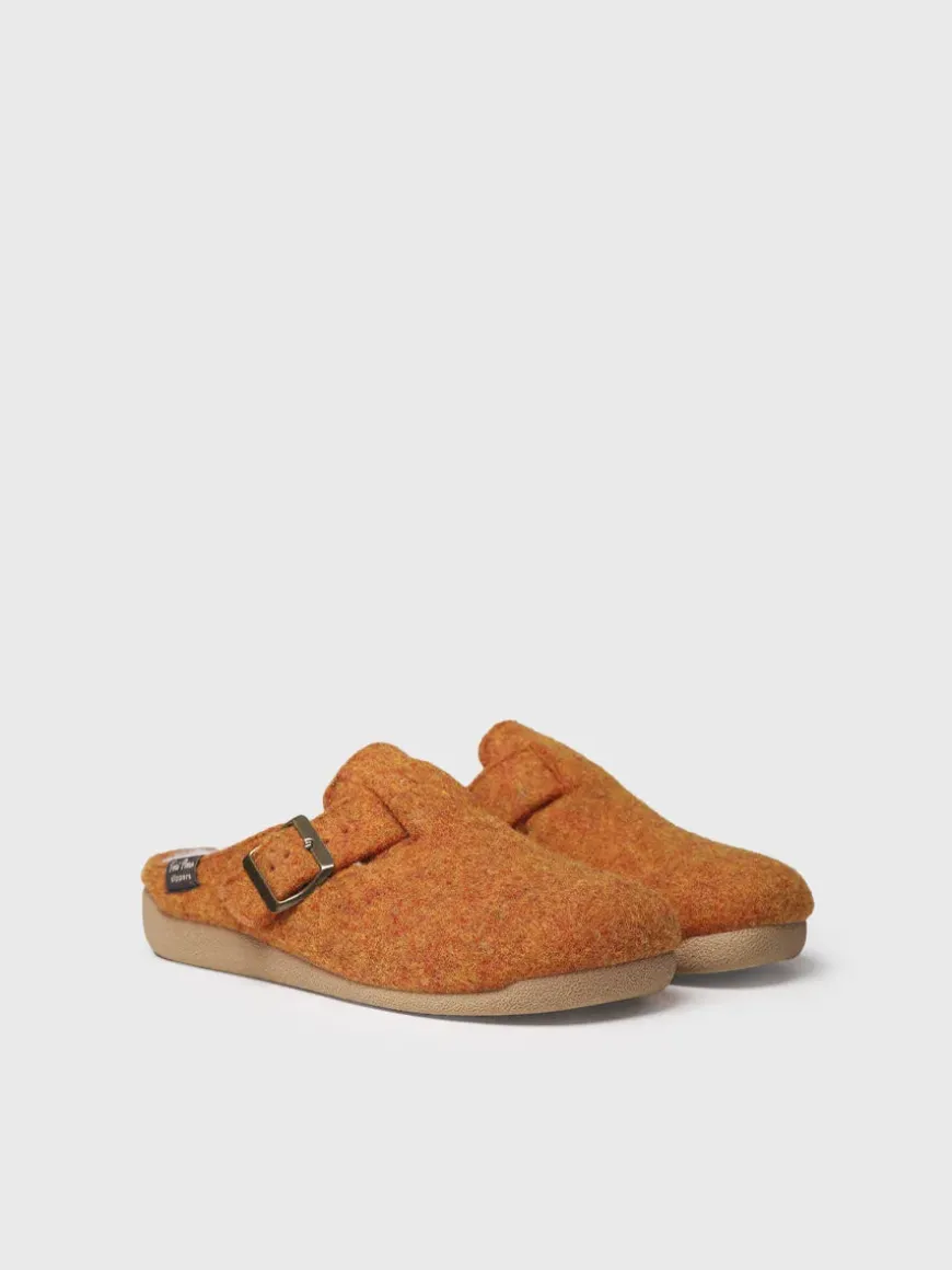 MIMA-FP - Women's clog-style slipper with buckle
