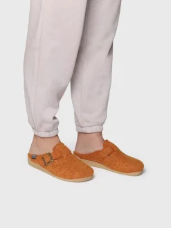 MIMA-FP - Women's clog-style slipper with buckle