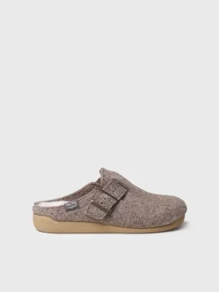 MIMA-FP - Women's clog-style slipper with buckle
