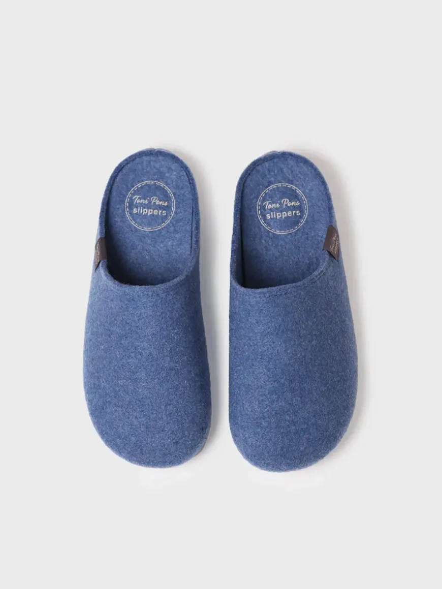 MONA-FR - Women's clog-style shoe made from recycled felt