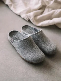 MONA-FR - Women's clog-style shoe made from recycled felt