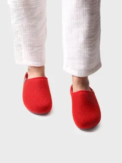 MONA-FR - Women's clog-style shoe made from recycled felt