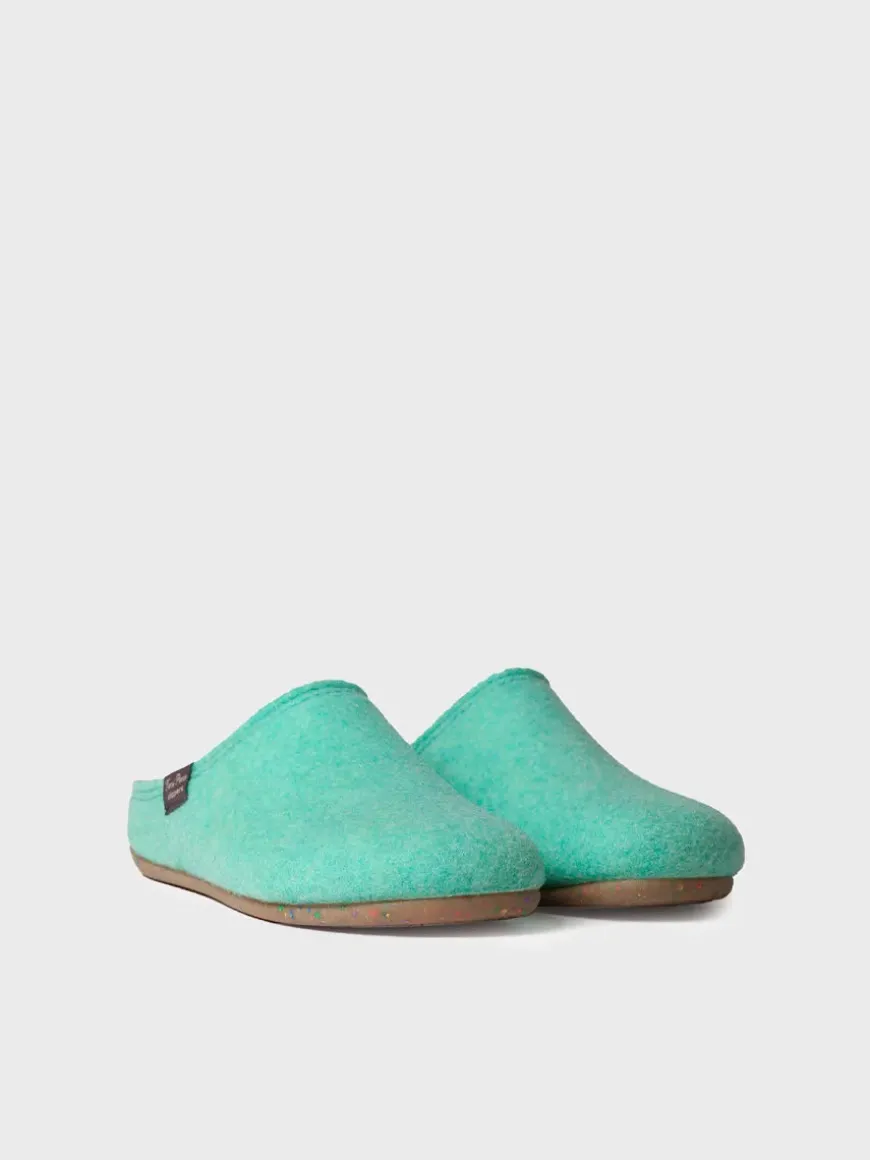 MONA-FR - Women's clog-style shoe made from recycled felt