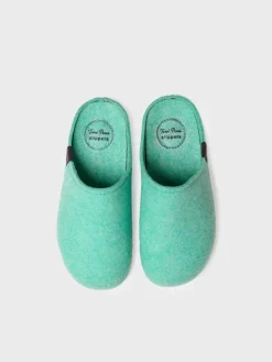 MONA-FR - Women's clog-style shoe made from recycled felt