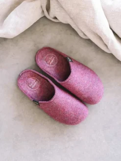 MONA-FR - Women's clog-style shoe made from recycled felt