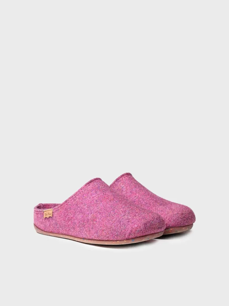 MONA-FR - Women's clog-style shoe made from recycled felt
