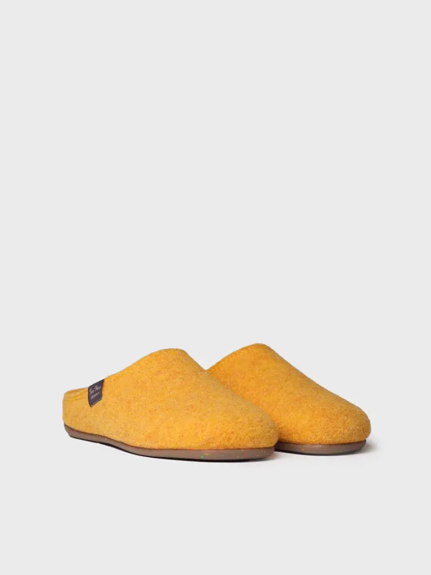 MONA-FR - Women's clog-style shoe made from recycled felt