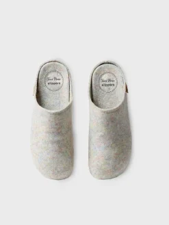 MONA-FR - Women's clog-style shoe made from recycled felt