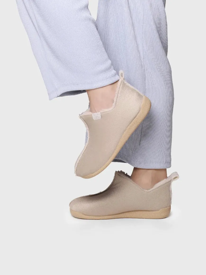MOSCU-BD - Women's Lace-up Slipper in leather