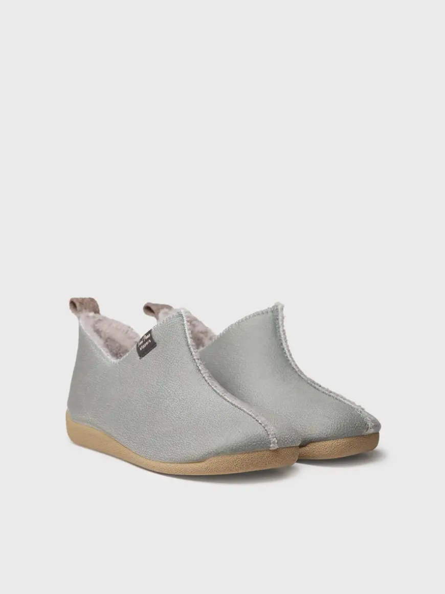 MOSCU-BD - Women's Lace-up Slipper in leather