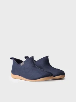 MOSCU-BD - Women's Lace-up Slipper in leather