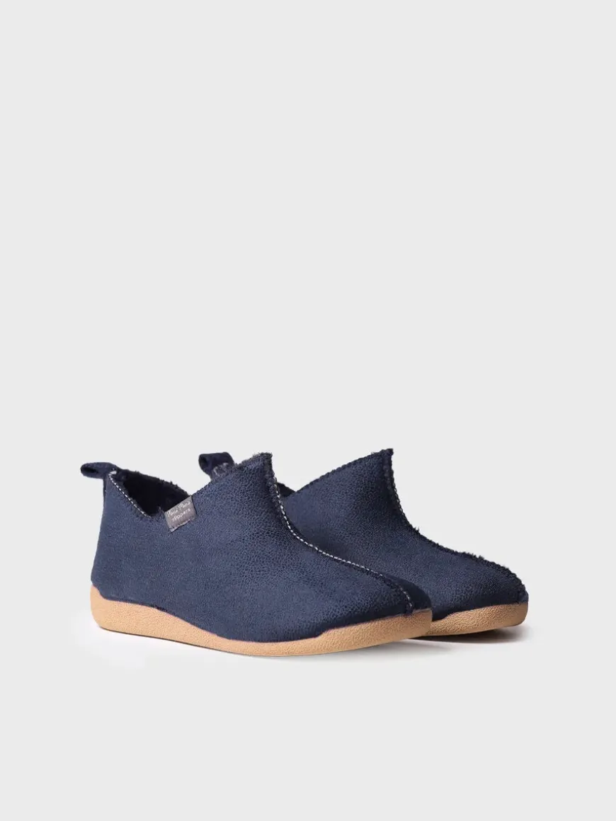 MOSCU-BD - Women's Lace-up Slipper in leather