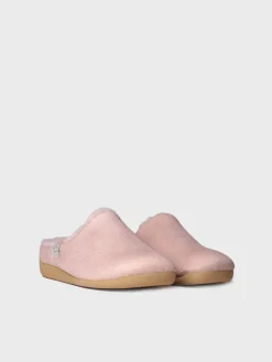 MOSUL-BD - Women's house slipper made of brown fabric