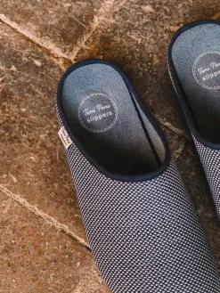 NASH-JO - Men's clog-type slipper in mesh-like fabric