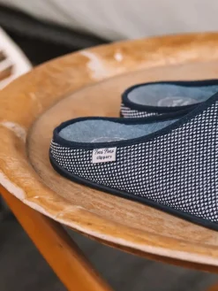 NASH-JO - Men's clog-type slipper in mesh-like fabric