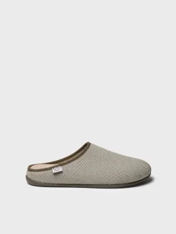 NASH-JO - Men's clog-type slipper in mesh-like fabric