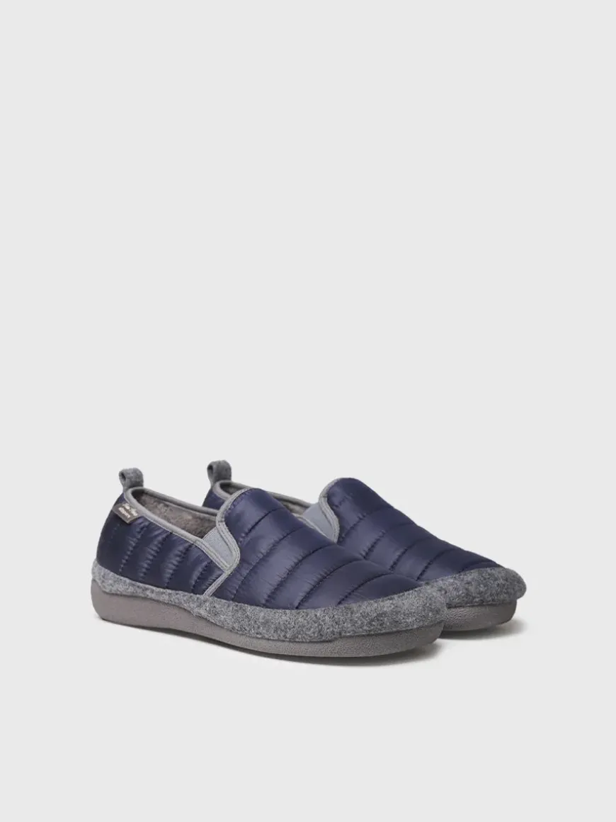 NED-TK - Men's slipper in padded fabric