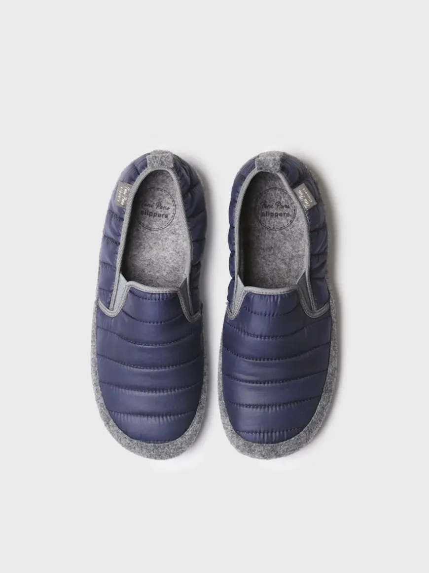NED-TK - Men's slipper in padded fabric