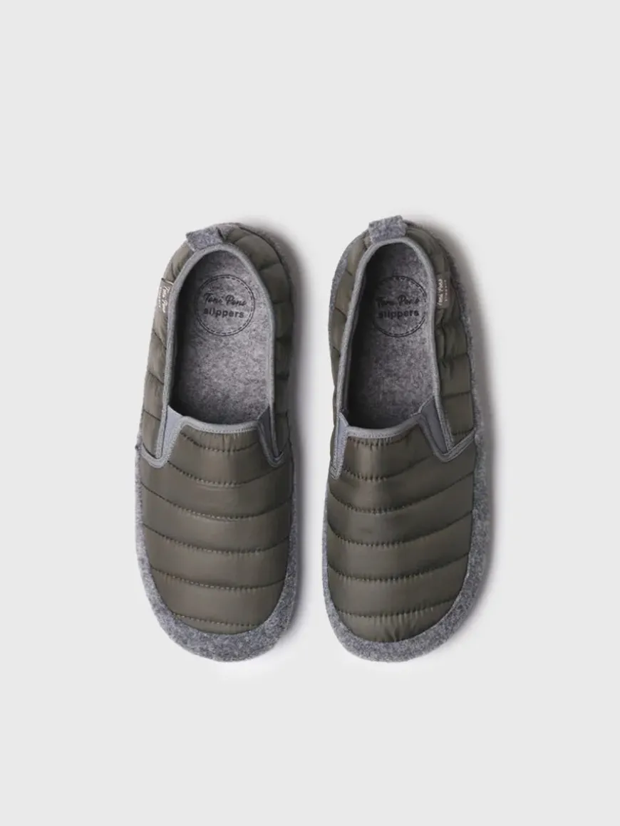 NED-TK - Men's slipper in padded fabric