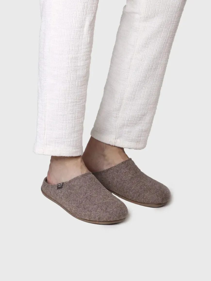 NEO-FR - Men's house slipper made from recycled felt
