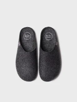 NEO-FR - Men's house slipper made from recycled felt
