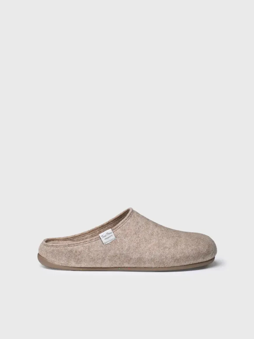 NEO-FR - Men's house slipper made from recycled felt