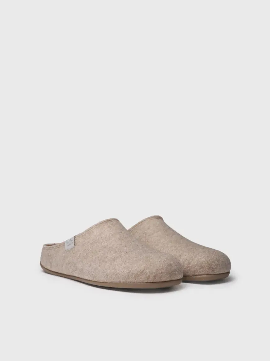 NEO-FR - Men's house slipper made from recycled felt
