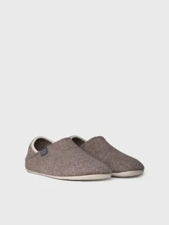 NEPAL-FR - Men's Closed Slipper in Recycled felt