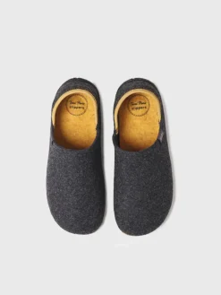 NEPAL-FR - Men's Closed Slipper in Recycled felt