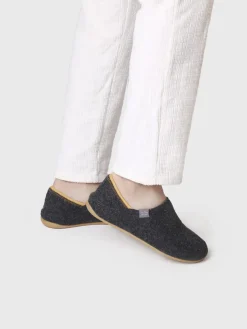 NEPAL-FR - Men's Closed Slipper in Recycled felt