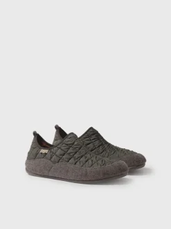 NIL-UM - Men's slippers in felt and padded fabric