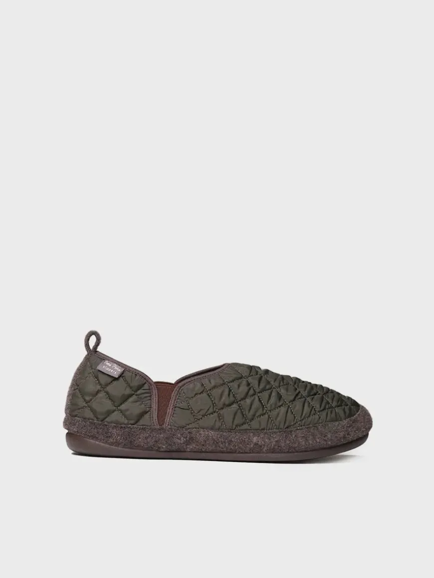 NINO-UM - Men's Slippers in Padded fabric