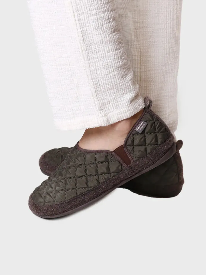 NINO-UM - Men's Slippers in Padded fabric