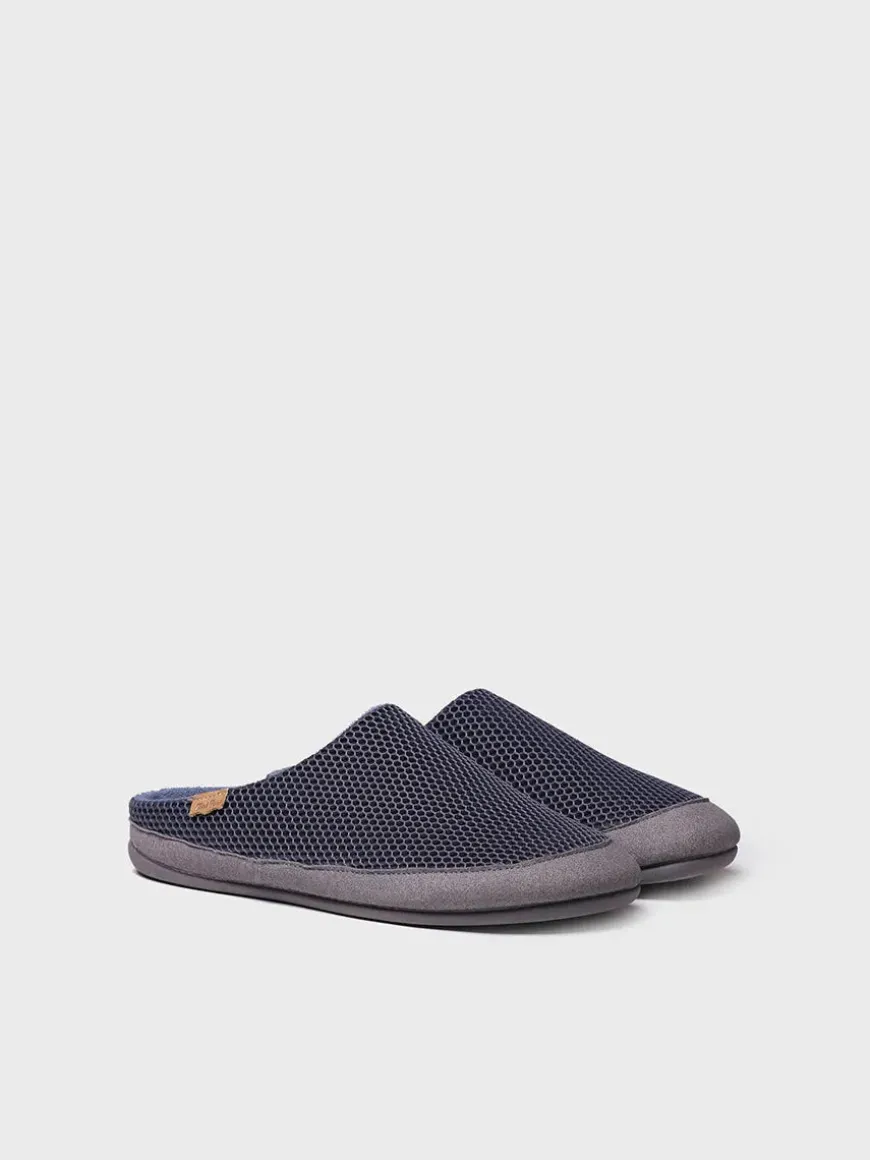 NIUE-GC - Men's clog slippers in mesh fabric