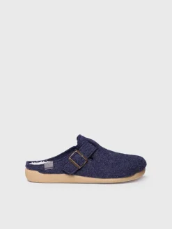 NORTON-FP - Men's clog-style slipper in felt