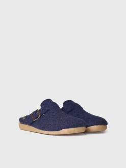 NORTON-FP - Men's clog-style slipper in felt