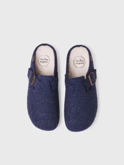 NORTON-FP - Men's clog-style slipper in felt